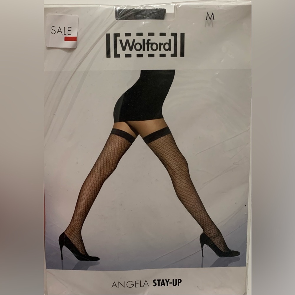 Wolford Classic Black Stay-Up Tights
